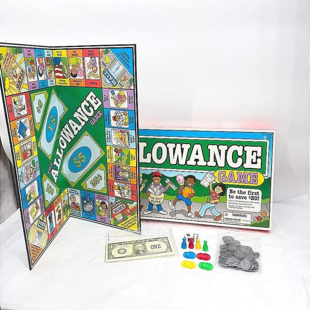 Lakeshore The‎ Allowance Board Game Educational Money Skills Learning Teaching